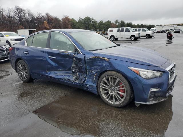 2019 Infiniti Q50 Red Sport 400 VIN: JN1FV7AR7KM801296 Lot: 50982134