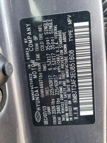 2014 HYUNDAI TUCSON GLS - KM8JT3AF3EU851608