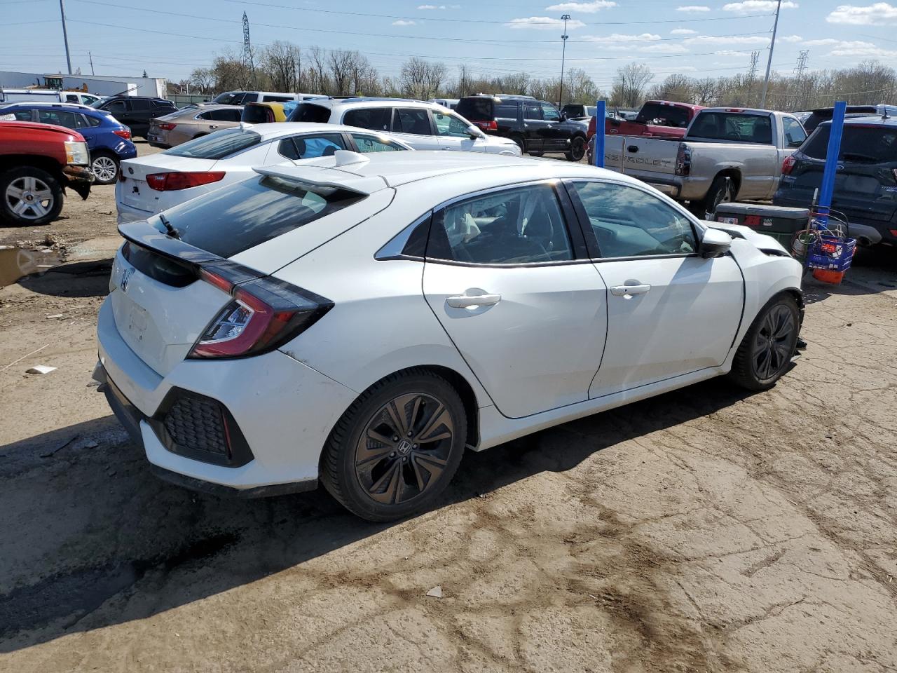 SHHFK7H66JU222078 2018 Honda Civic Ex