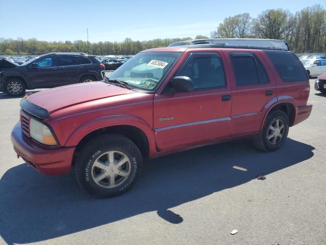 OLDSMOBILE BRAVADA 2001 red 4dr spor gas 1GHDT13W012174620 photo #1