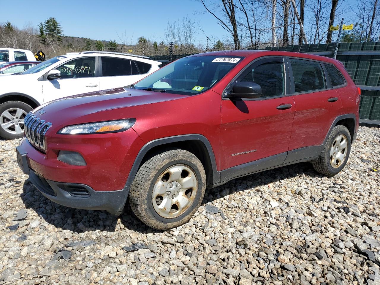 Lot #2484986964 2015 JEEP CHEROKEE S