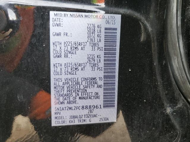 2015 NISSAN ROGUE S - 5N1AT2ML2FC888961