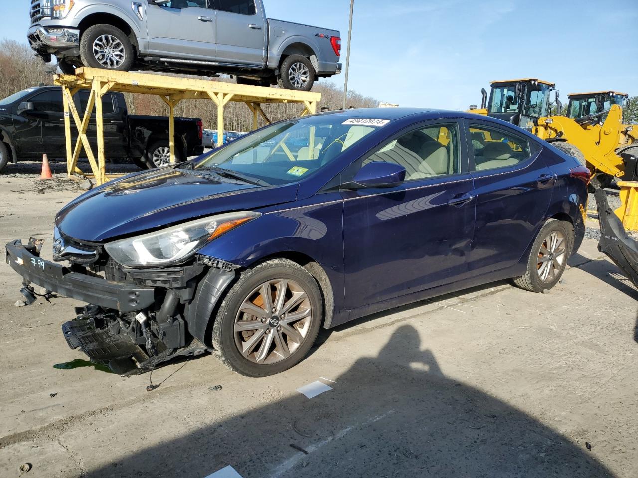 2014 Hyundai Elantra Se vin: 5NPDH4AE6EH490837