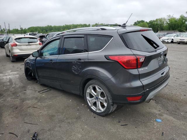 Vin: 1fmcu9j92kuc37227, lot: 52689344, ford escape titanium 20192