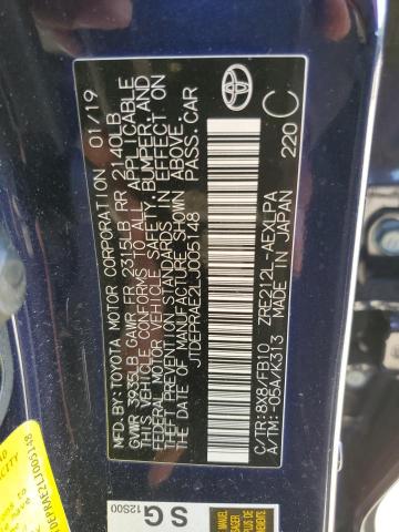 2020 TOYOTA COROLLA LE - JTDEPRAE2LJ005148