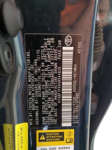 VIN 4T4BF1FK6GR544626 2016 Toyota Camry, LE no.13