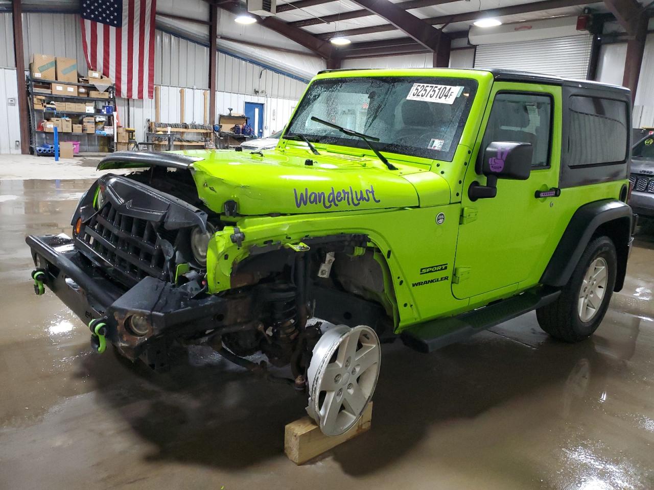 1C4AJWAG7DL542314 2013 Jeep Wrangler Sport