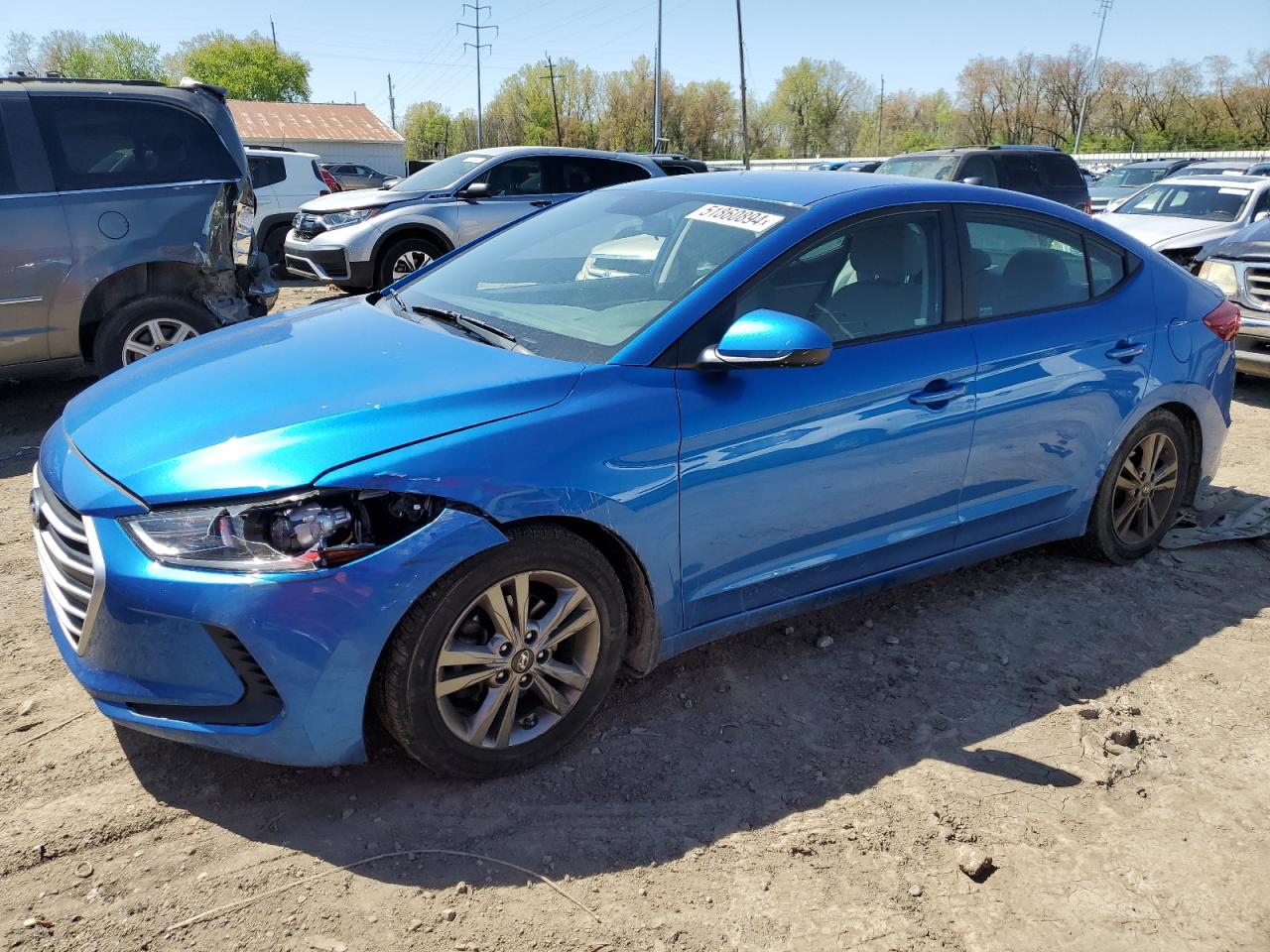 5NPD84LF7JH260966 2018 Hyundai Elantra Sel