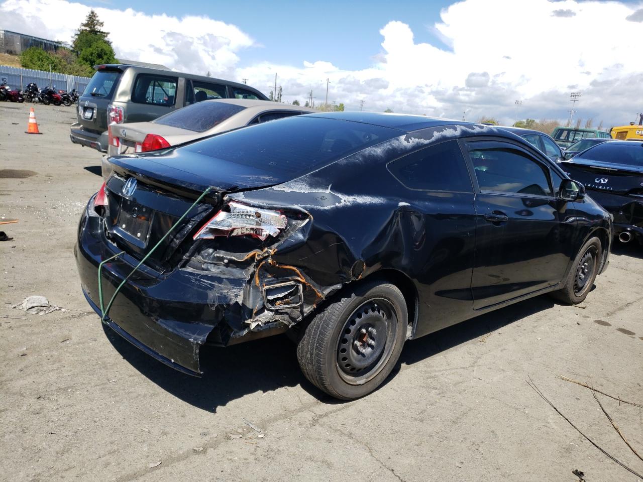 Lot #3028246786 2013 HONDA CIVIC LX