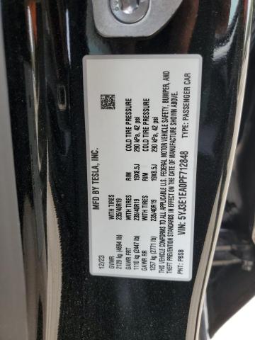 5YJ3E1EA0PF712848 2023 Tesla Model 3