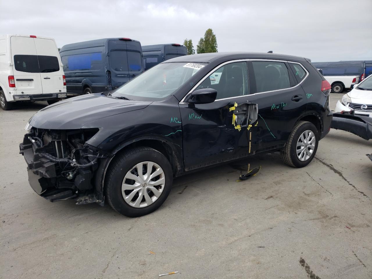 KNMAT2MV3HP543567 2017 Nissan Rogue S