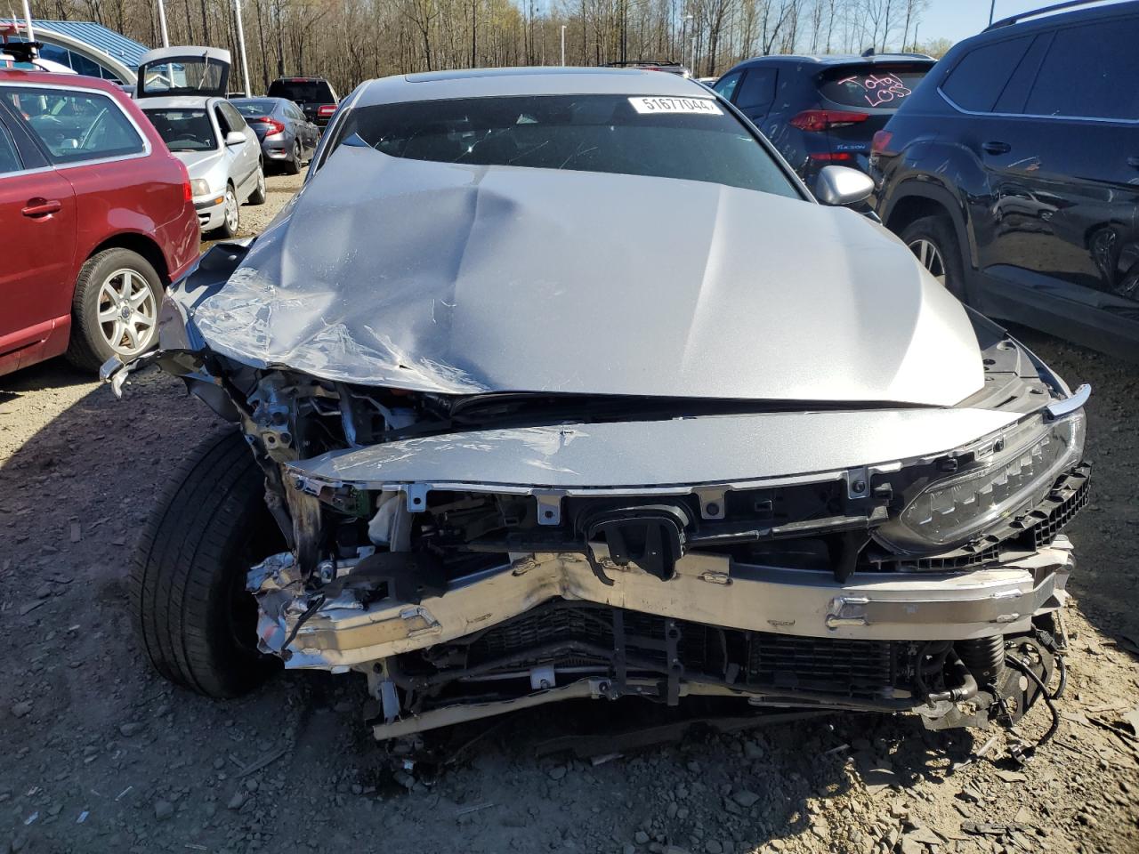 1HGCV3F51NA015211 2022 Honda Accord Hybrid Exl