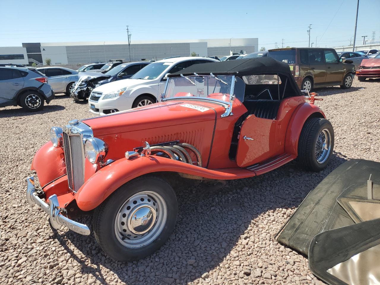 Lot #3034652379 1953 MG TD