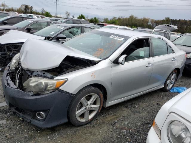 Lot #2510221991 2012 TOYOTA CAMRY BASE salvage car