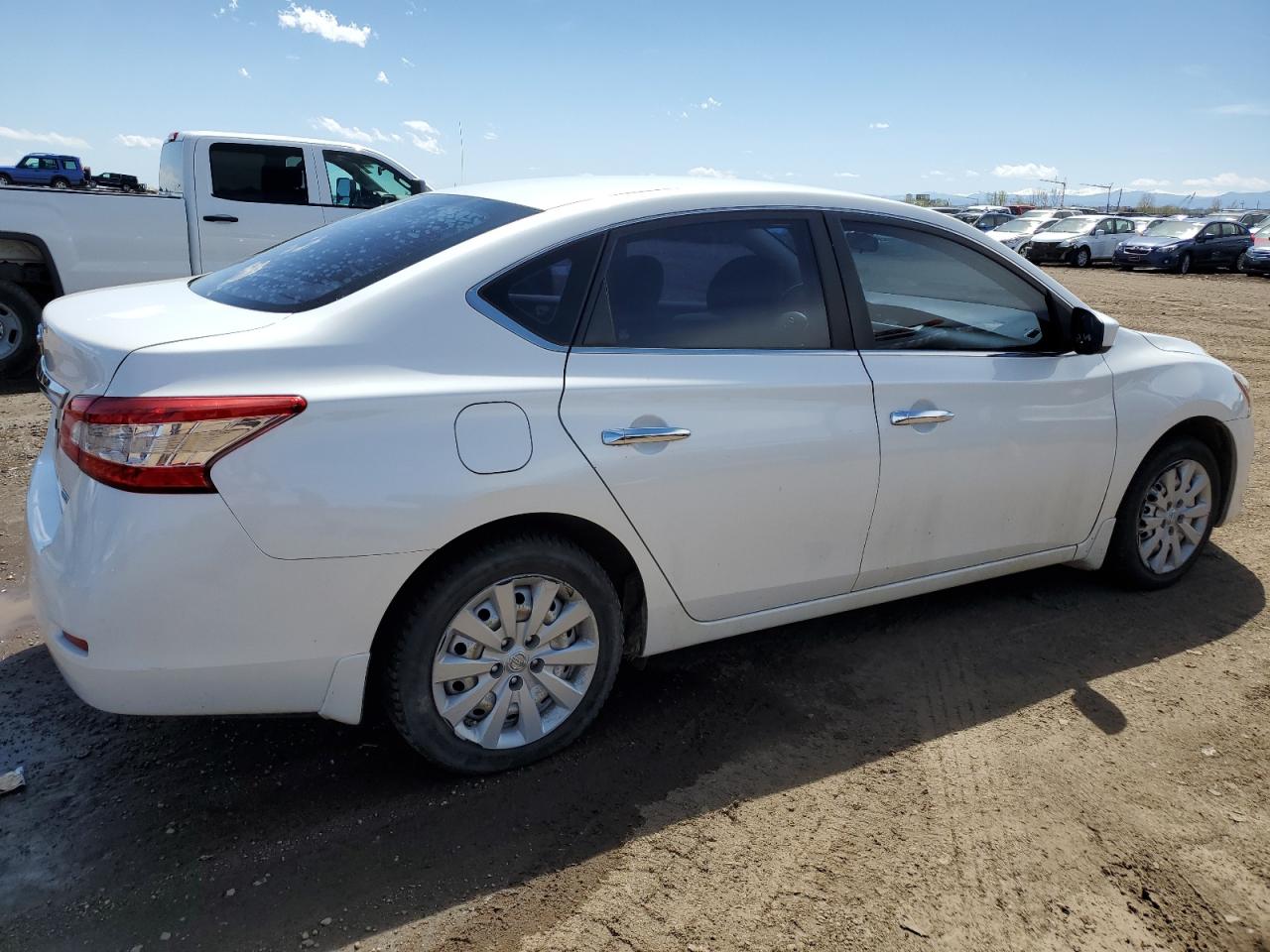 2013 Nissan Sentra S vin: 3N1AB7APXDL748415