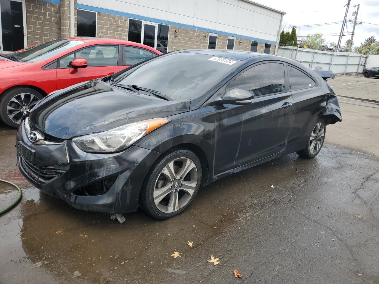 KMHDH6AE0DU015048 2013 Hyundai Elantra Coupe Gs