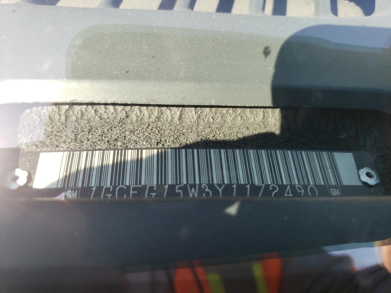 1GCFG15W3Y1172490 2000 Chevrolet Express G1500