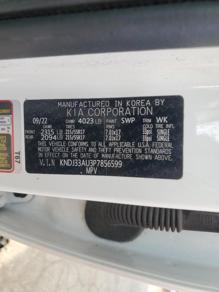 KNDJ33AU3P7856599 2023 Kia Soul Ex