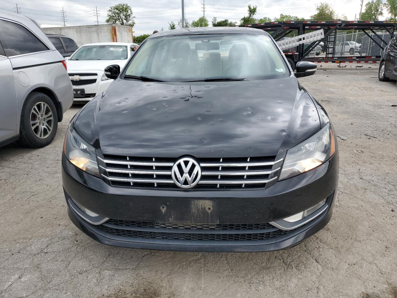 2014 Volkswagen Passat Sel vin: 1VWCN7A37EC014884