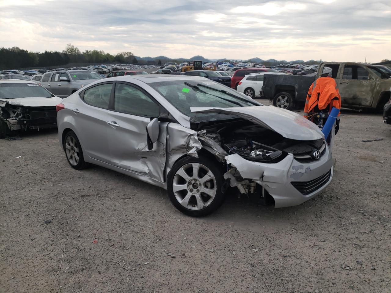 KMHDH4AE3DU521185 2013 Hyundai Elantra Gls