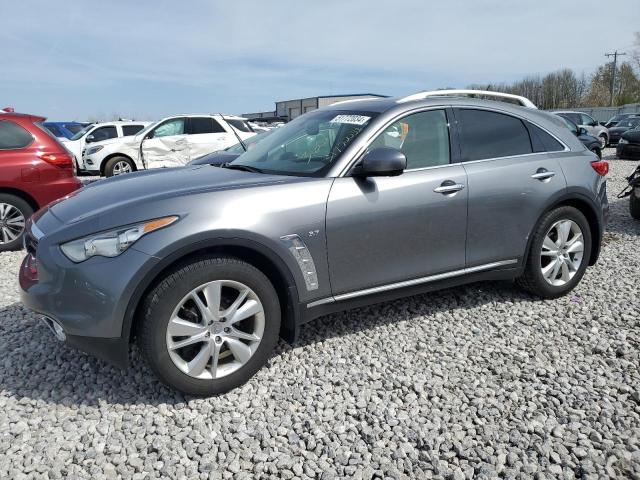 Lot #2521755968 2014 INFINITI QX70 salvage car