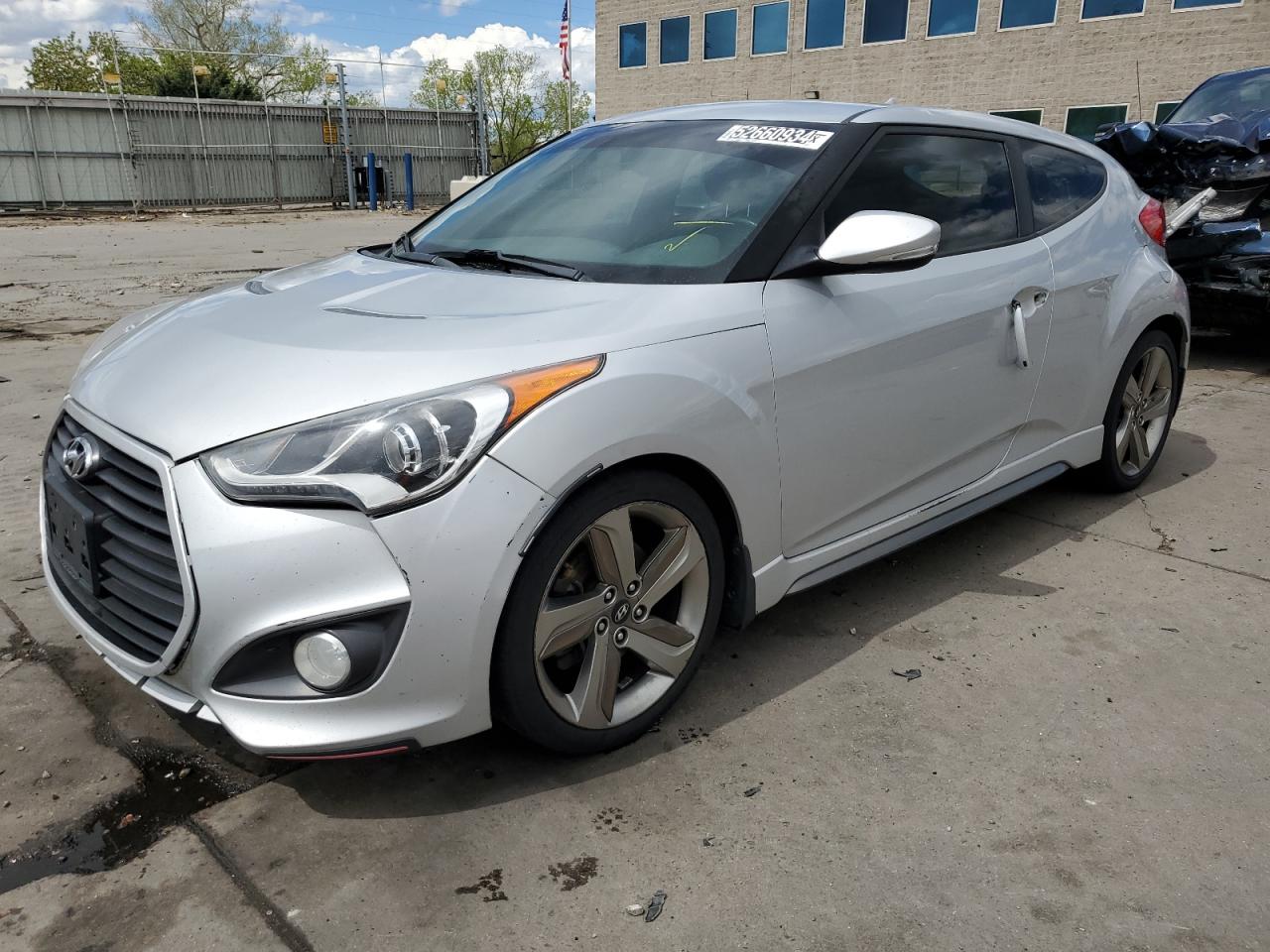 KMHTC6AE0EU182666 2014 Hyundai Veloster Turbo