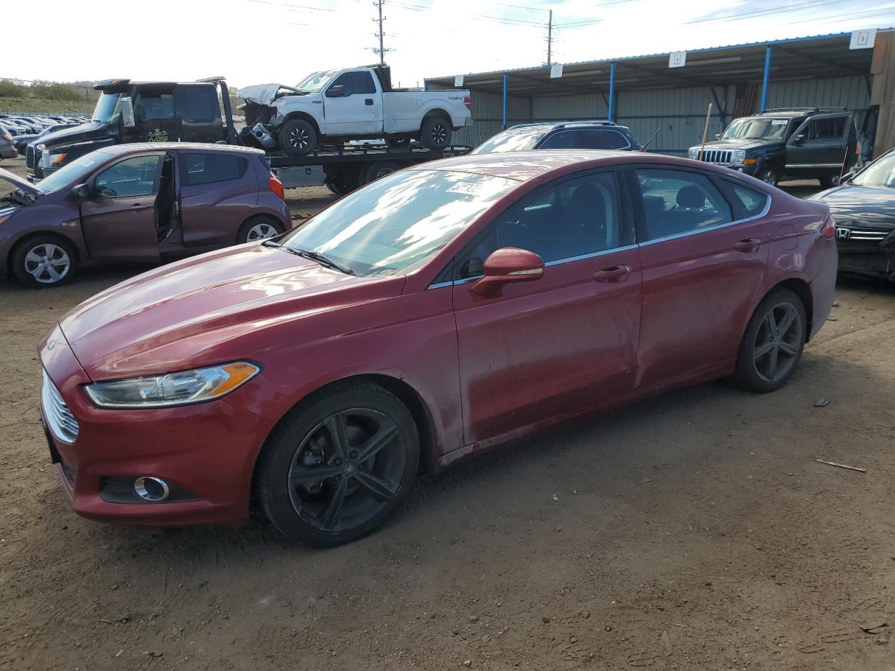 2016 Ford Fusion Se vin: 3FA6P0T9XGR206412