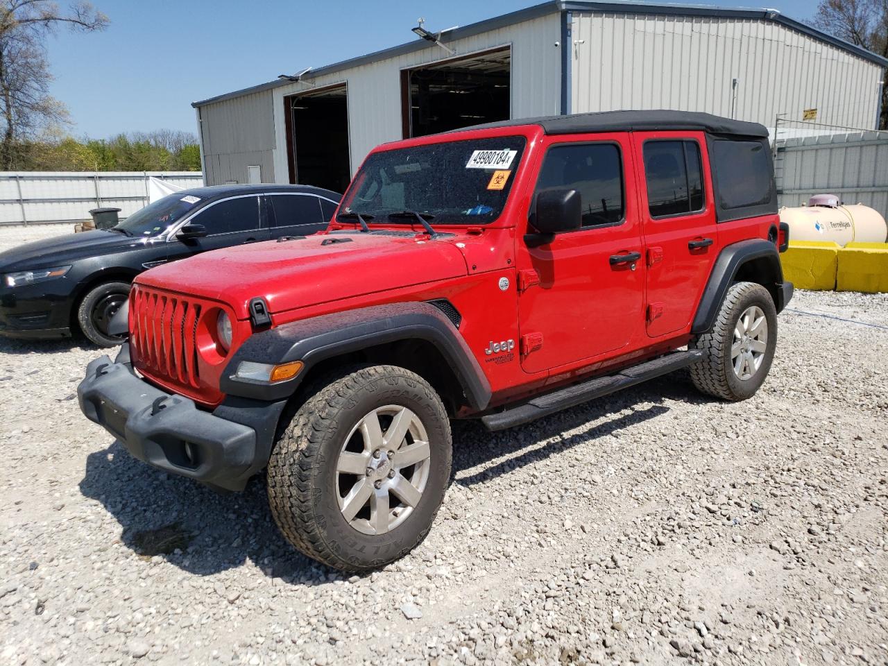 2020 Jeep Wrangler Unlimited Sport vin: 1C4HJXDGXLW174515