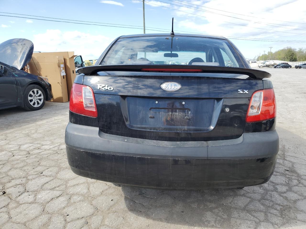 KNADE123186351750 2008 Kia Rio Base