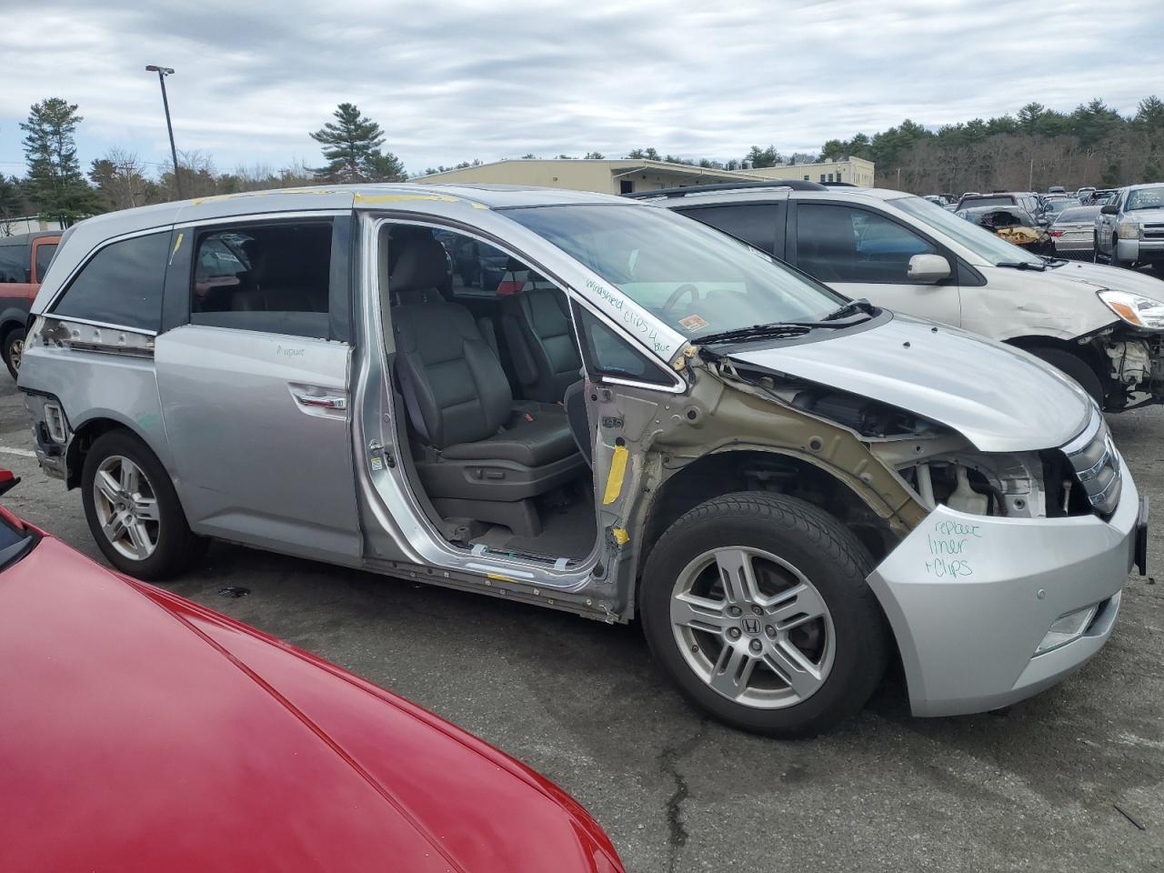 5FNRL5H90CB022648 2012 Honda Odyssey Touring