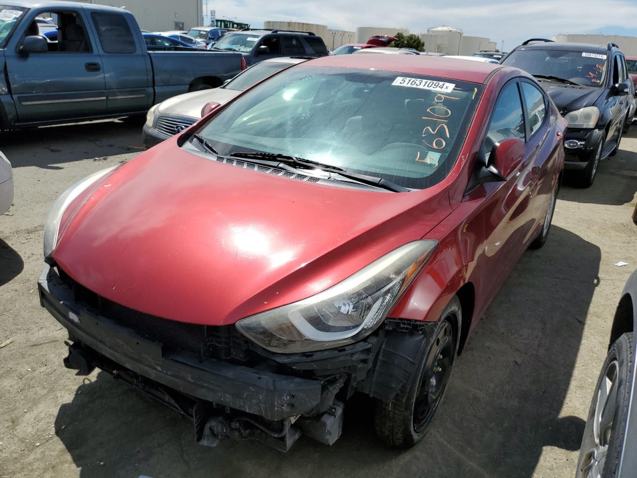 5NPDH4AE7EH464019 2014 Hyundai Elantra Se