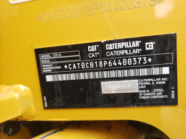 Lot #2489893686 2021 CATERPILLAR CB1.8 salvage car