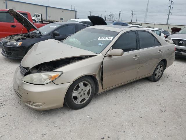 Lot #2479848986 2002 TOYOTA CAMRY LE salvage car