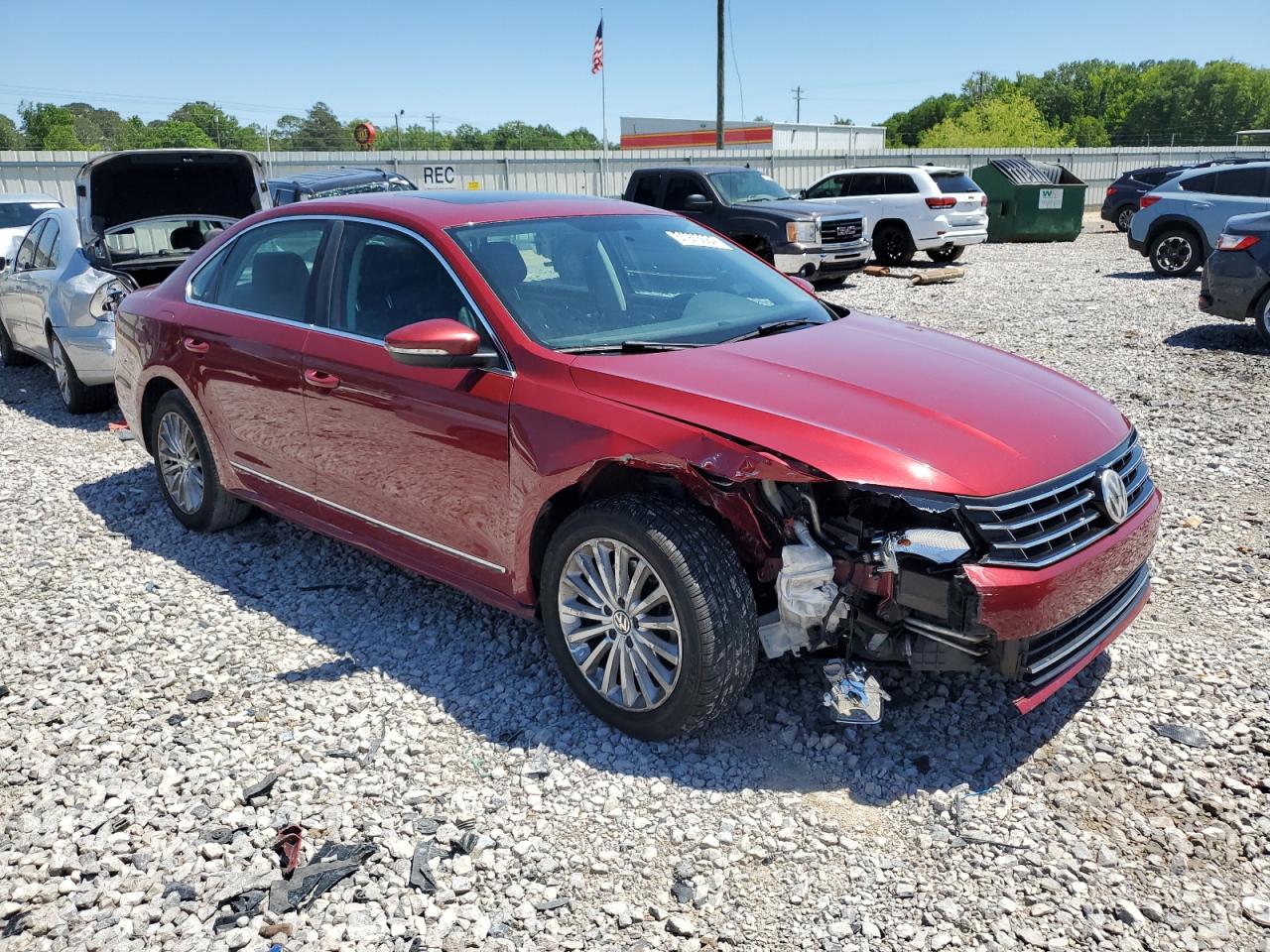 Lot #2572214015 2016 VOLKSWAGEN PASSAT SE