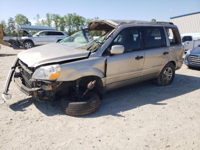 Lot #2489827904 2005 HONDA PILOT EX salvage car