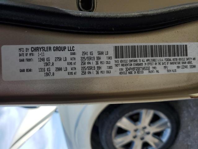 2011 Dodge Journey Lux VIN: 3D4PH9FG5BT505332 Lot: 49366984