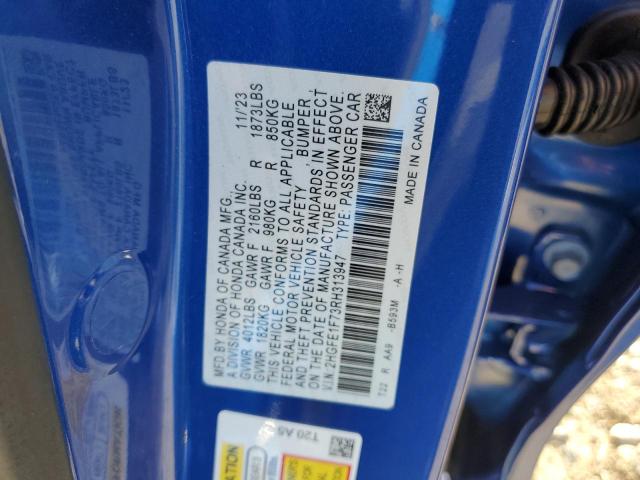 2024 HONDA CIVIC EX - 2HGFE1F73RH313947