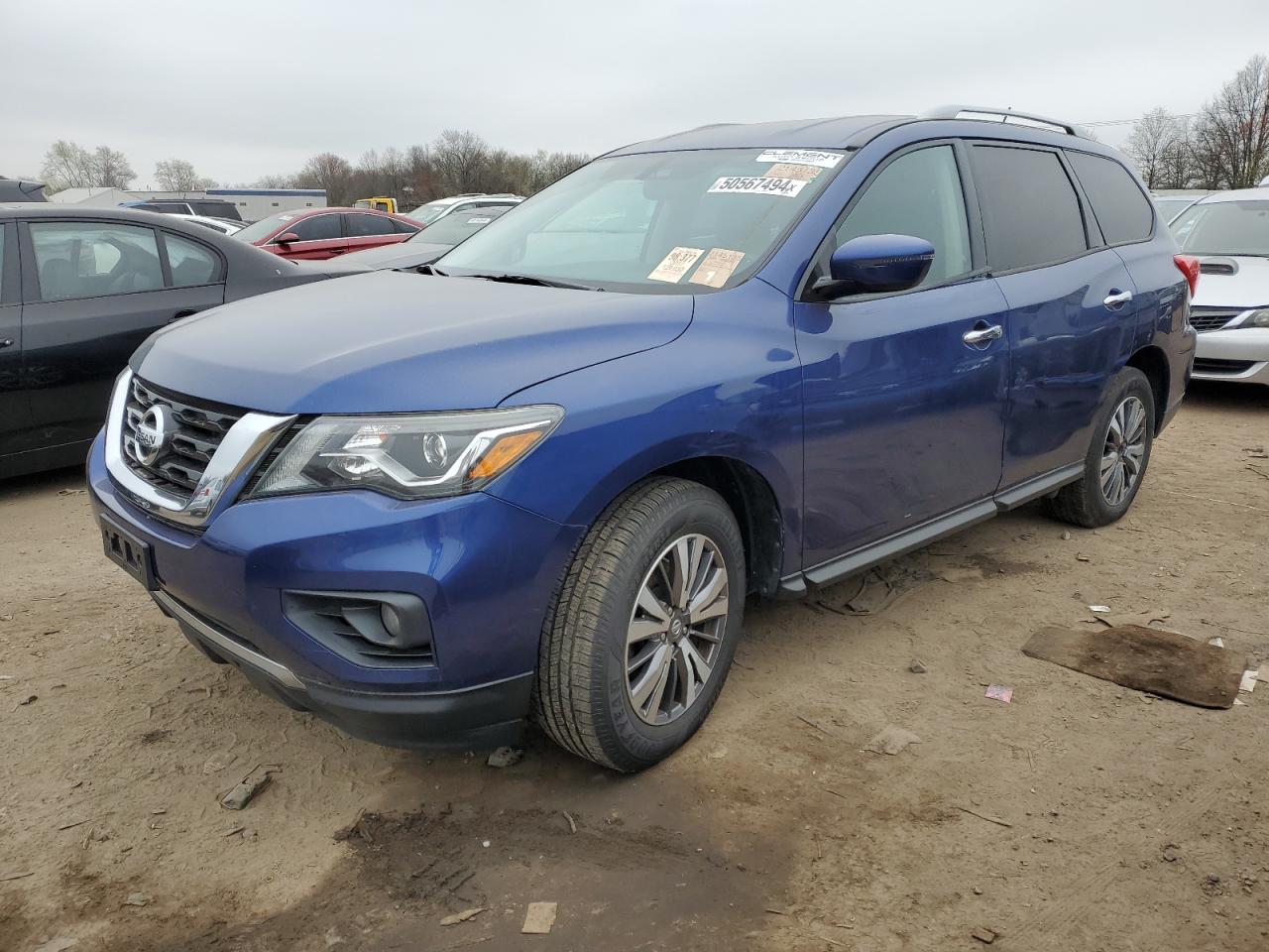 2017 Nissan Pathfinder S vin: 5N1DR2MM4HC605452