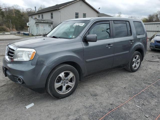 Lot #2459860003 2012 HONDA PILOT EX salvage car