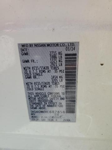 5N1AR2MN3EC687858 2014 Nissan Pathfinder S