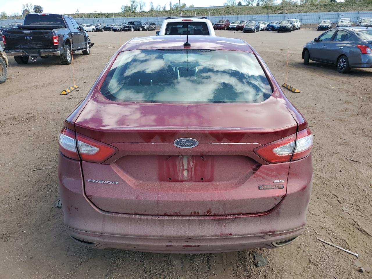 2016 Ford Fusion Se vin: 3FA6P0T9XGR206412