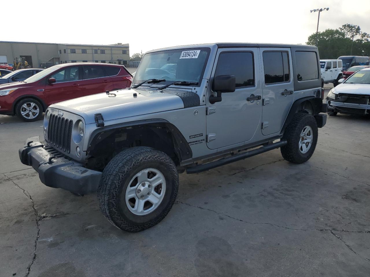 2014 Jeep Wrangler Unlimited Sport vin: 1C4BJWKG3EL328425