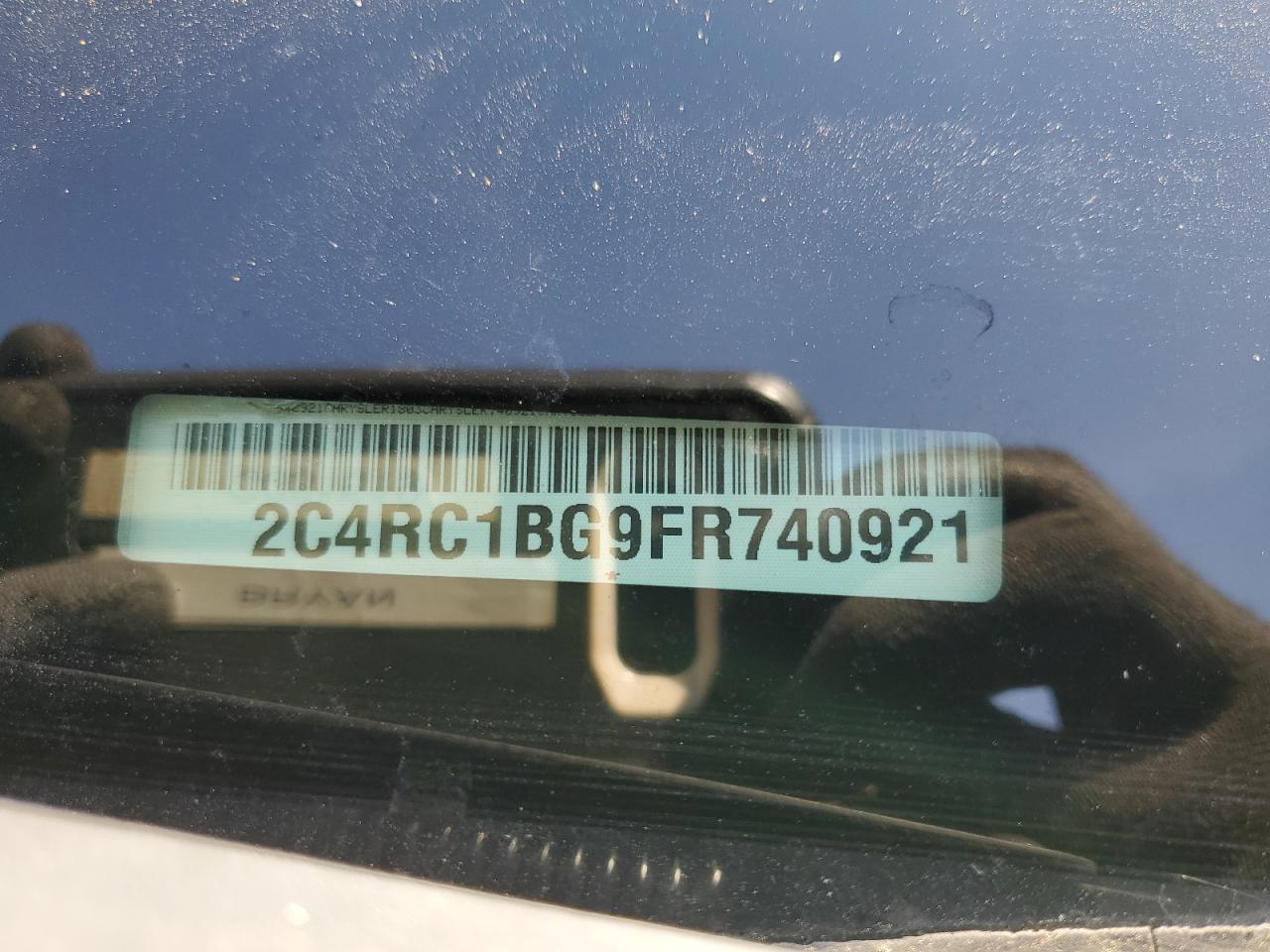 2C4RC1BG9FR740921 2015 Chrysler Town & Country Touring