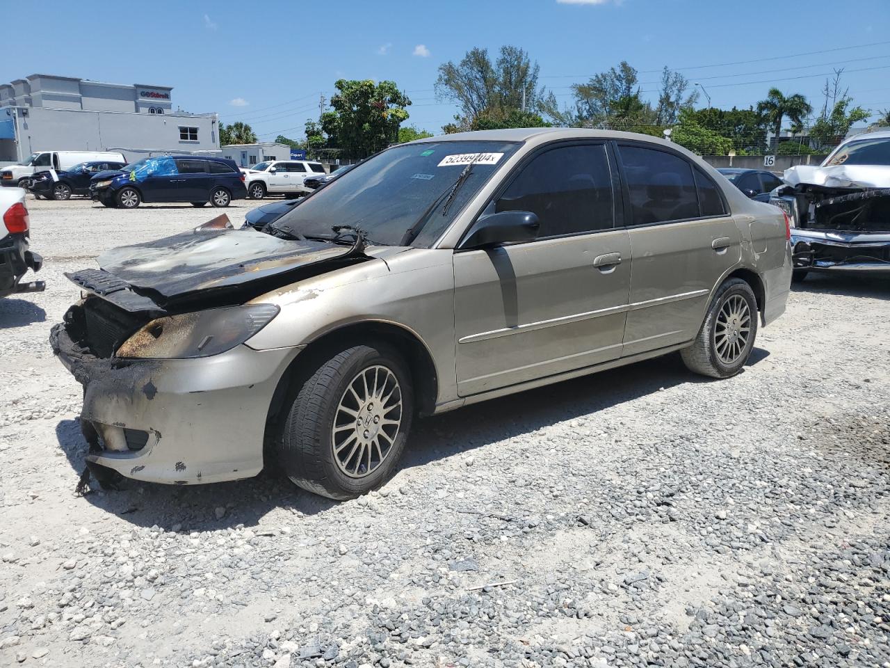 2HGES16585H618096 2005 Honda Civic Lx