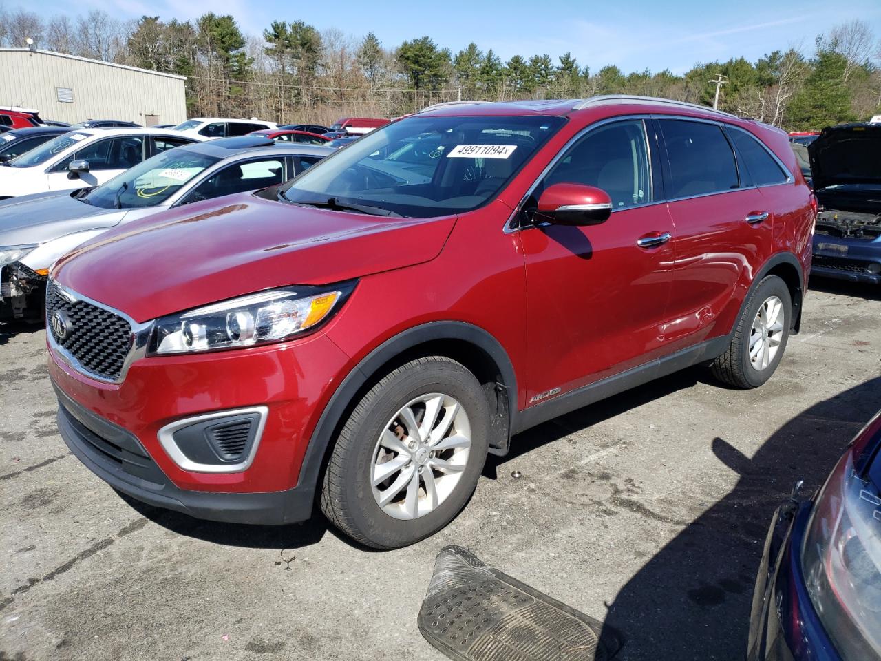 2018 Kia Sorento Lx vin: 5XYPGDA55JG418206