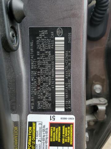 VIN 4T1C11AK8MU466155 2021 Toyota Camry, LE no.12