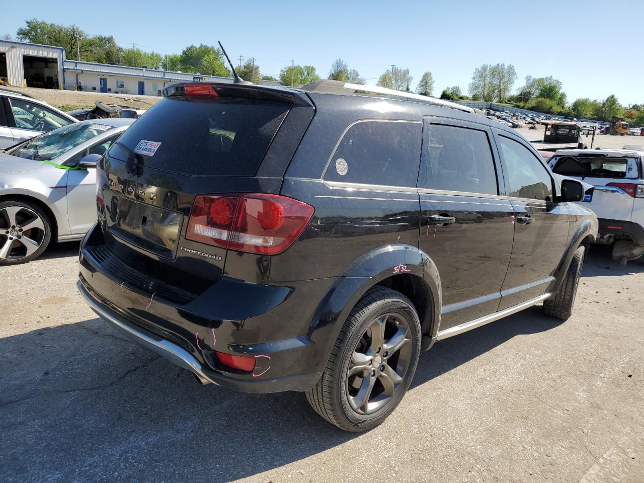 Lot #2549660848 2015 DODGE JOURNEY CR