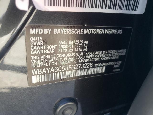 VIN WBAYA6C58FG273226 2015 BMW 7 Series, 740 I no.12