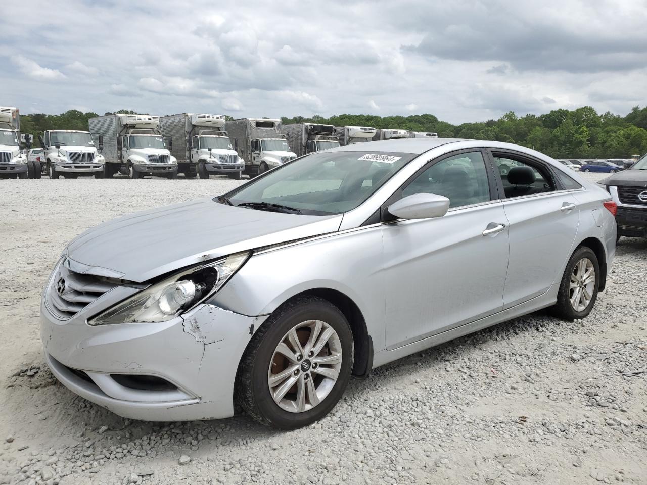 Lot #2502859018 2012 HYUNDAI SONATA GLS