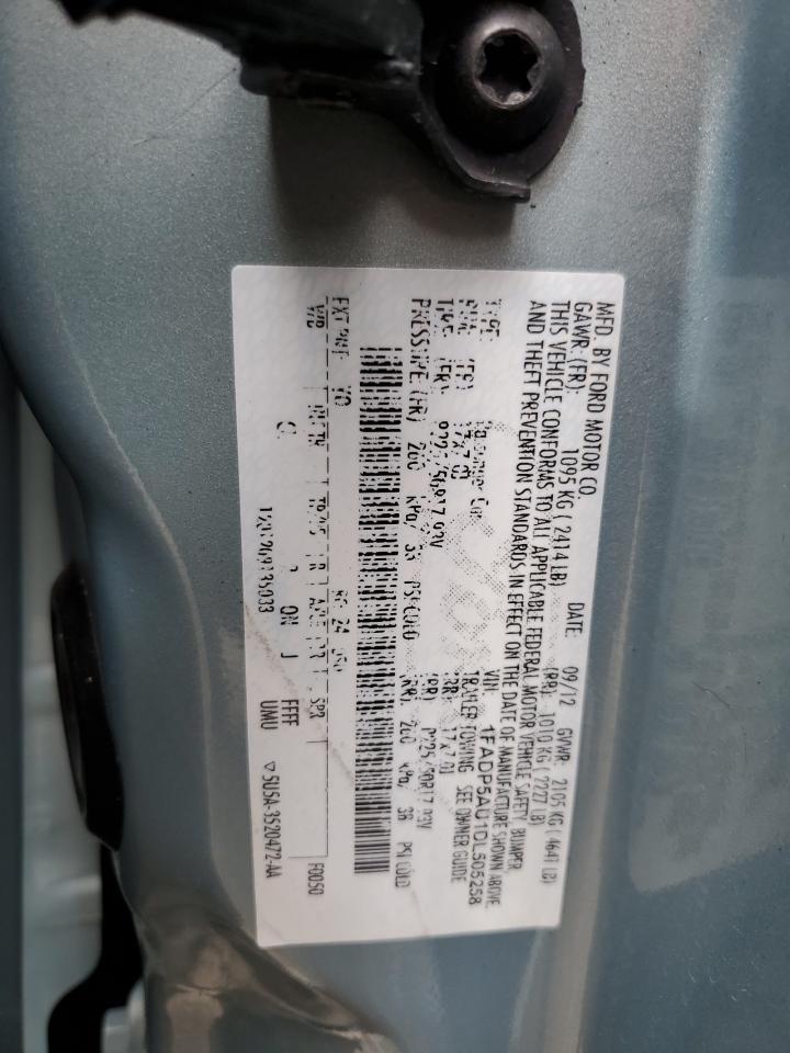 1FADP5AU1DL505258 2013 Ford C-Max Se